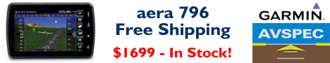 Garmin aera 796 $2499 at Avionics Specialists LLC