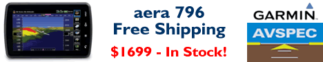 Garmin aera 796 $2499 at Avionics Specialists LLC