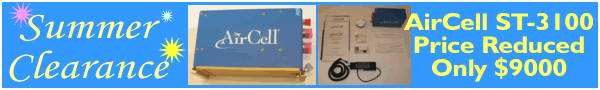 Av Shack Clearance - AirCell ST-3100 Like New With 5 Extra Handsets Only $9000 For Sale