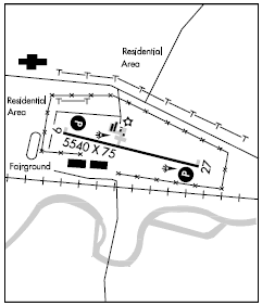 Mc Elroy Airfield airport diagram Mc Elroy Airfield airport diagram