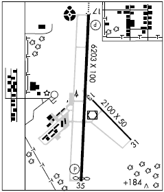 Ada Muni airport diagram Ada Muni airport diagram