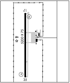 Claremore Rgnl airport diagram Claremore Rgnl airport diagram