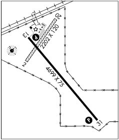Rock County airport diagram